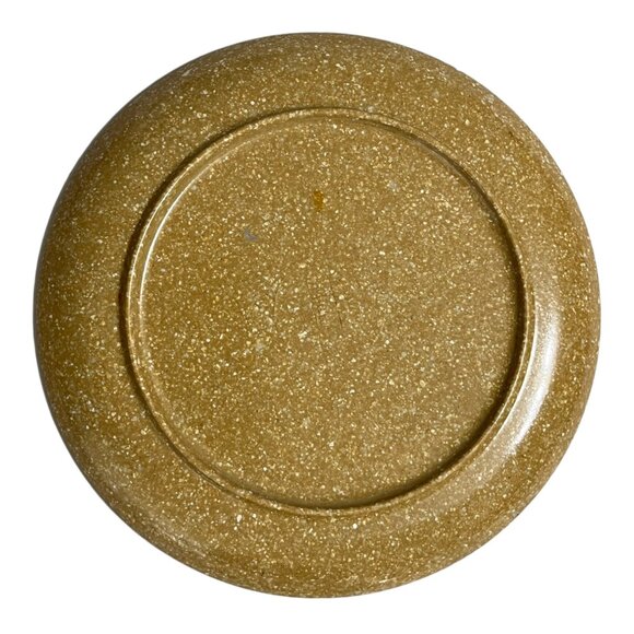 Vintage Kenro Melamine Speckled Plate Off Center Cup Well - Lot of 4 - Picture 9 of 13